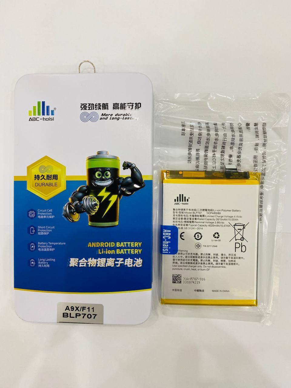 Pin Oppo A9X / F11 ABC HaiSi (BLP707) — 4020 mAh