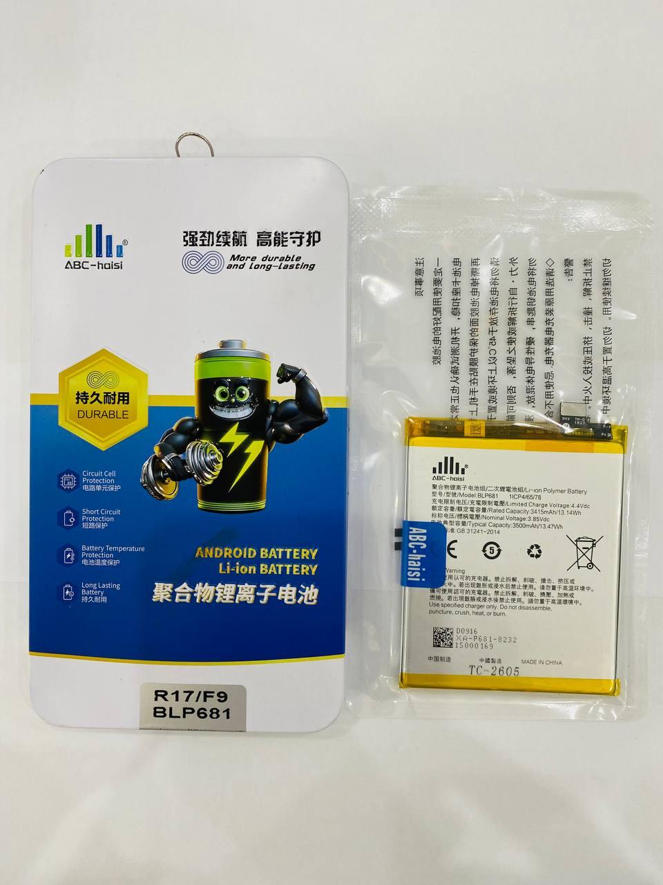 Pin Oppo R17 / F9 ABC HaiSi (BLP681) — 3500 mAh