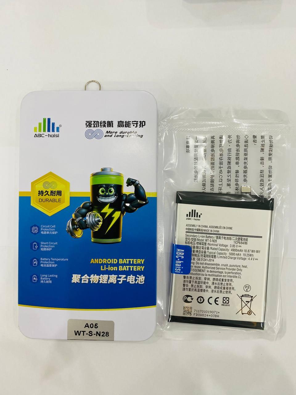 Pin Samsung Galaxy A05 ABC HaiSi (WT-S-N28) — 5000 mAh