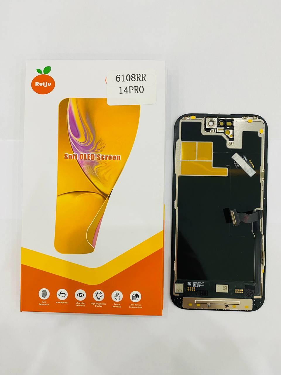 Màn Hình iPhone 16 Pro Max RJ Soft OLED Dẻo 120Hz Chính Hãng