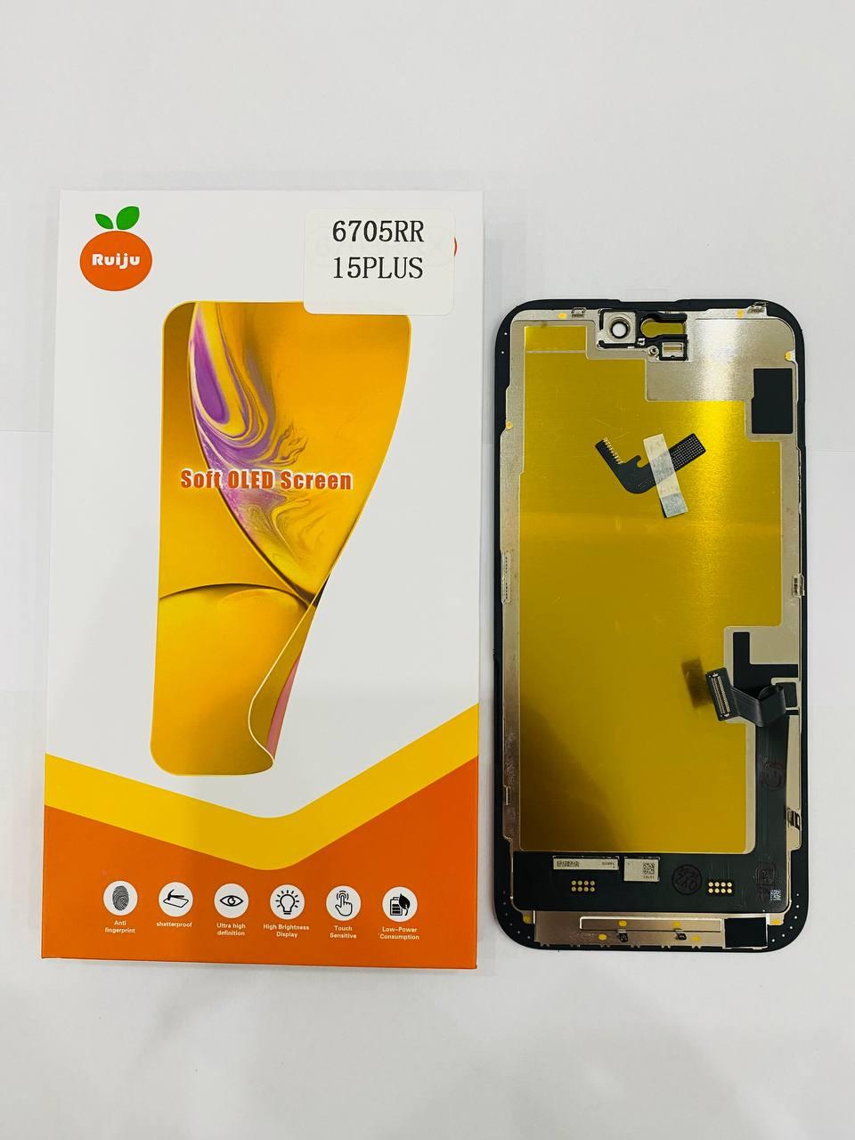 Màn Hình iPhone 15 Pro Max RJ Soft OLED Dẻo 120Hz Chính Hãng