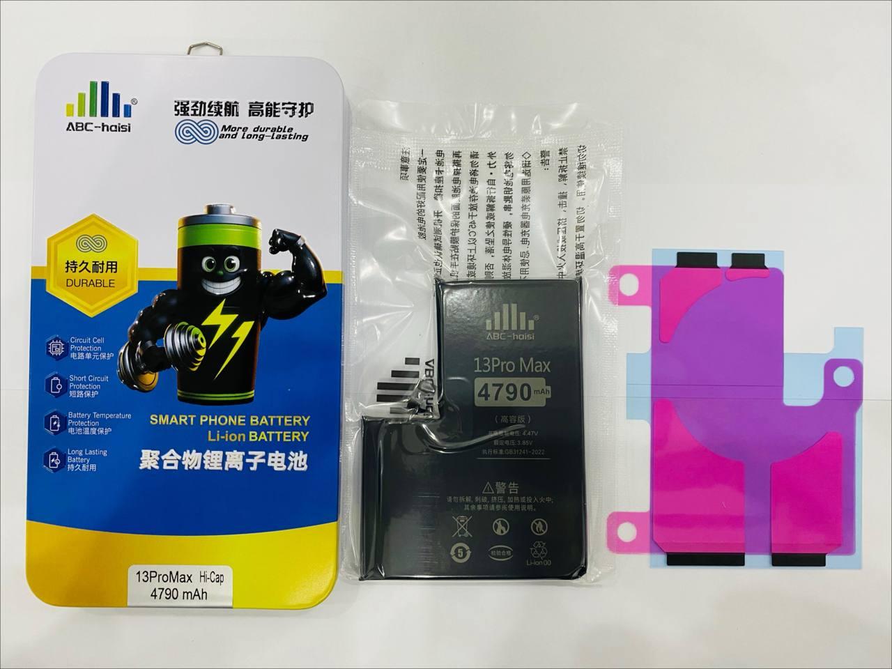 Pin iPhone 13 Pro Max ABC HaiSi (Hi-Cap (cao dung lượng)) — 4790 mAh