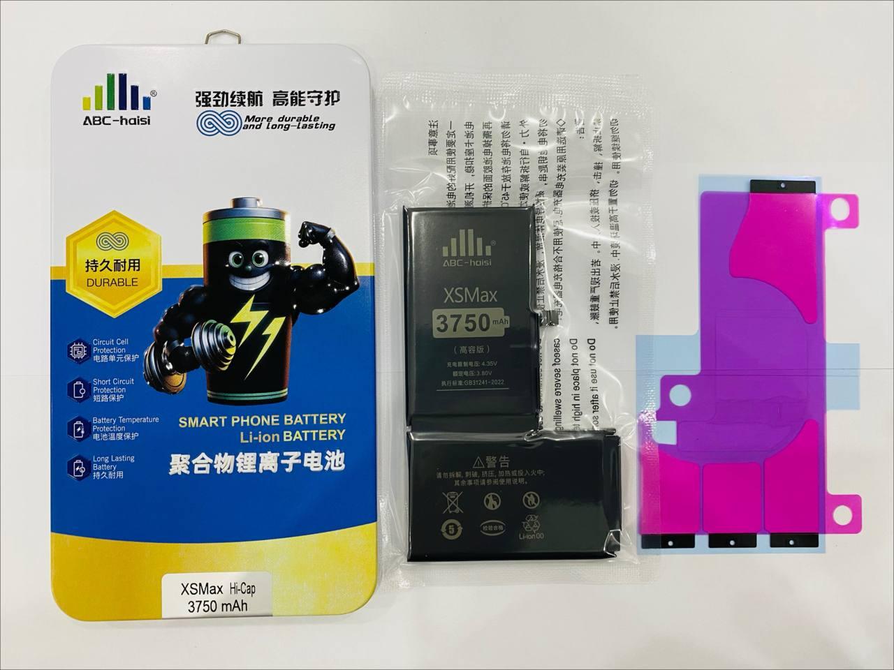 Pin iPhone XS Max ABC HaiSi (Hi-Cap (cao dung lượng)) — 3750 mAh